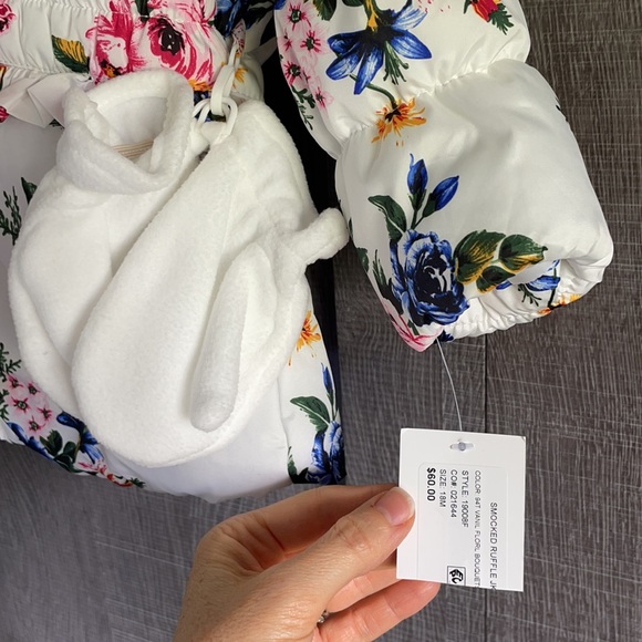 2/$60⭐️Rothschild floral coat and mitts set - Picture 5 of 13